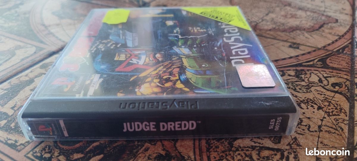Jeu Judge Dredd Sur PlayStation 1 – Complet – Boîtier Et Livret – Bon état