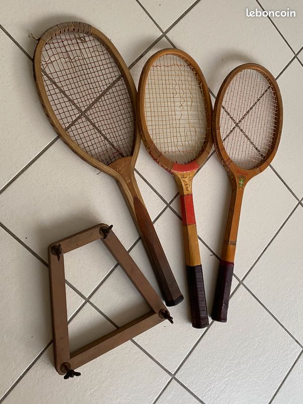 RAQUETTE TENNIS ADIDAS Bois Carbone Graphite Florence De La Courtie Housse Franc EUR 39,00 - FR