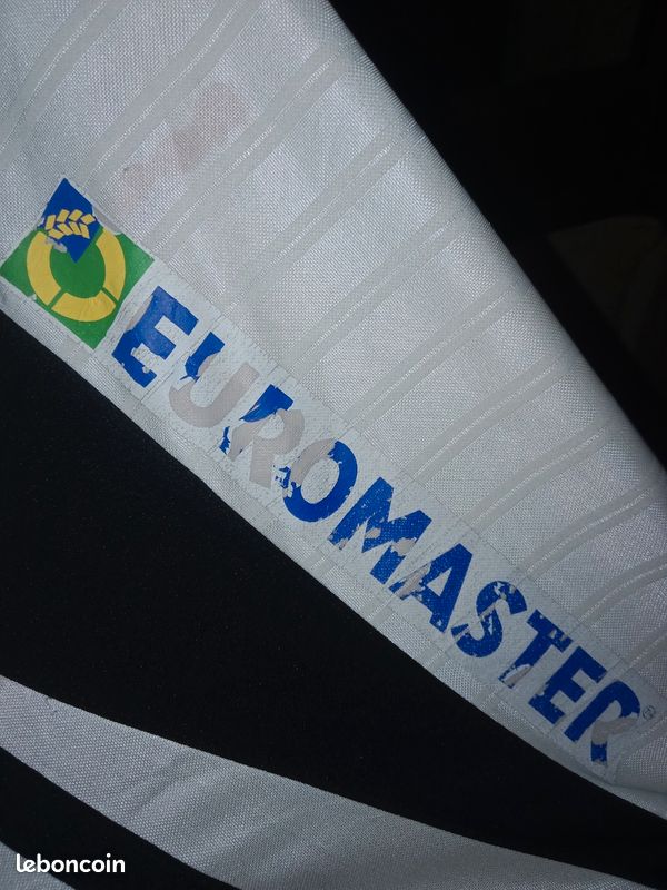 VINTAGE MZGNIFIQUE Maillot de FOOTBALL porté par Pascal FUGIER avec le MONTPELLIER HSC Années 2000 TRRS RARE AFFAIRE À NE PAS RATER (image 6)