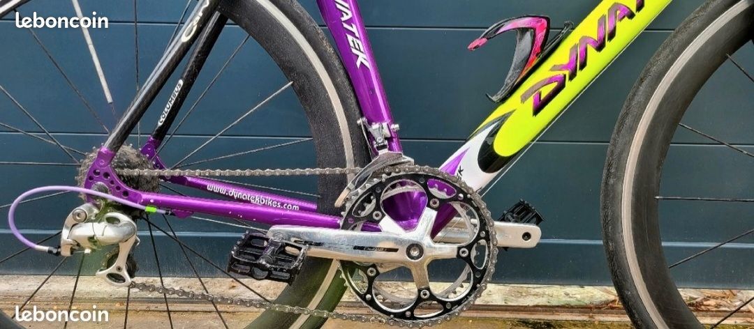 Velo route course CLM DYNATEK TRI TT CARBONE ALU Leonardo columbus italien (image 13)