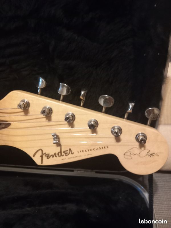 Fender Eric Clapton artist series stratocaster 1989 Torino Red (image 2)