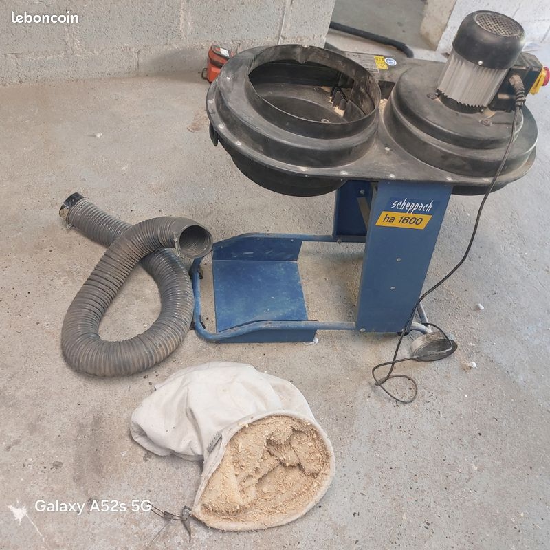 Aspiration pour machine à bois (image 1)