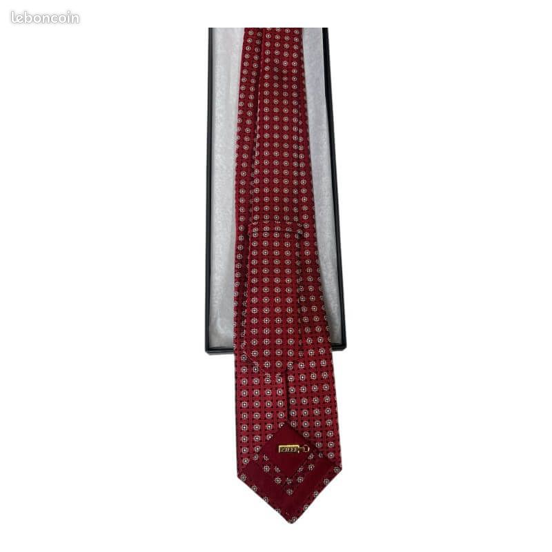Cravate Zilli Originale En Soie 7 Plis - Multicolore - Neuf Avec étiquettes