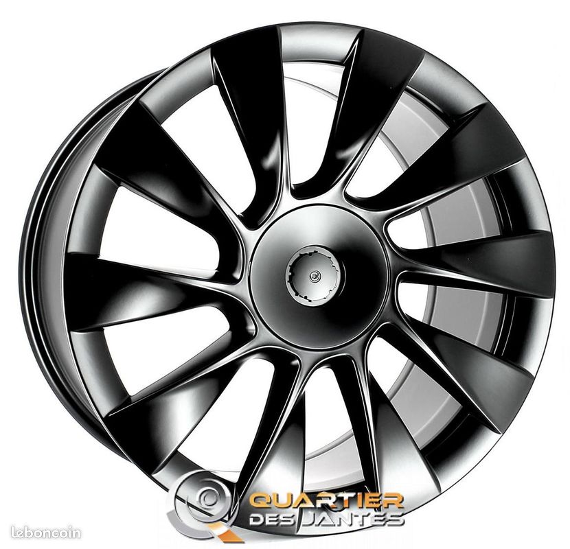 🔥🔥🔥Pack 4 Jantes alu 18" 19" 20" pouces 5x114,3 pour Tesla Model 3 Y - Argent - Noire - Neuves (image 5)
