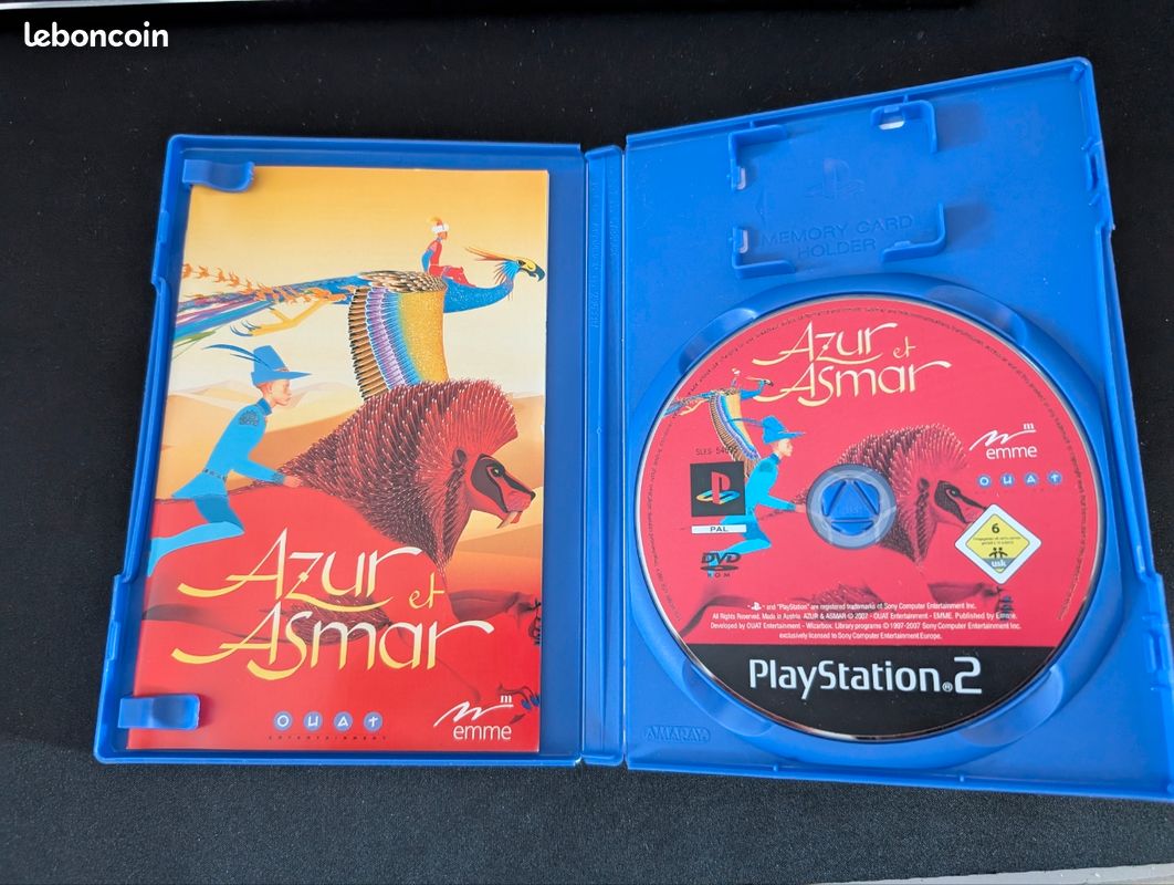Jeu PS2 - Azur Et Asmar - Pour PlayStation 2 - Très Bon état