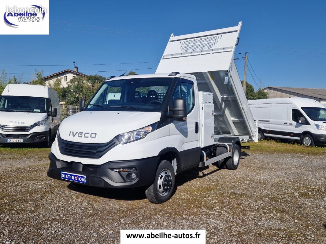 Iveco Daily CHASSIS CABINE 35C16 BENNE+COFFRE EMP 3M75 QUAD-TOR 3PL (image 1)