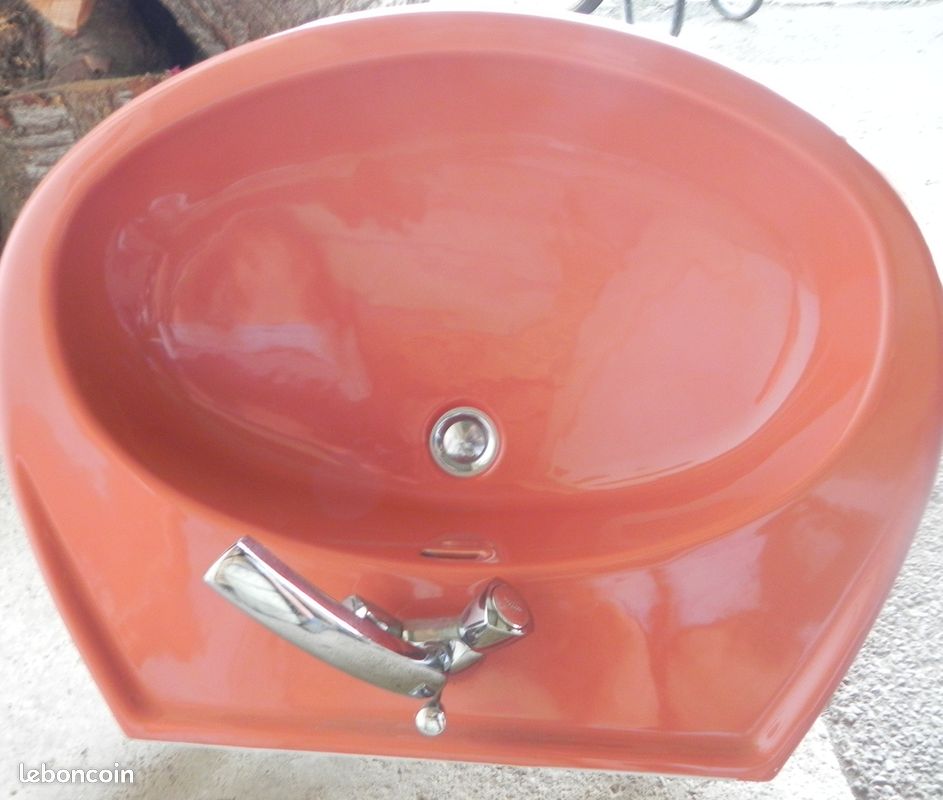 Lavabo de salle de bain avec colonne (image 4)