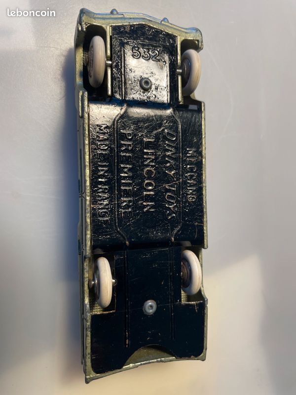 61E Vintage Rare Dinky 532 France Lincoln Première Blue