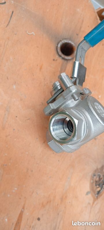 Vannes trois voies inox DN15 PN63 (image 3)