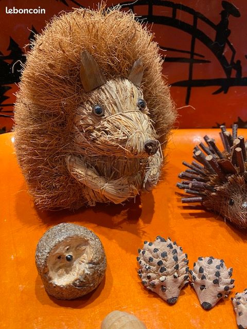 Lot 10 objets (toutes tailles) en forme de hérisson (image 4)