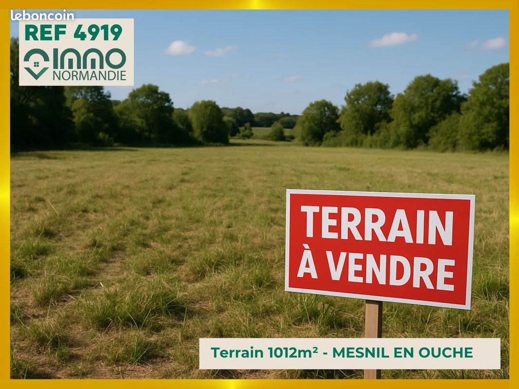 Terrain 1012 m² · à Mesnil-en-Ouche · 1 012 m² · 25 000 €