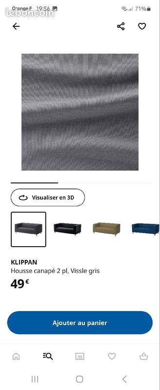Canapé ikea (image 1)