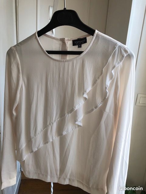 Chemisier blanc TopShop (image 2)