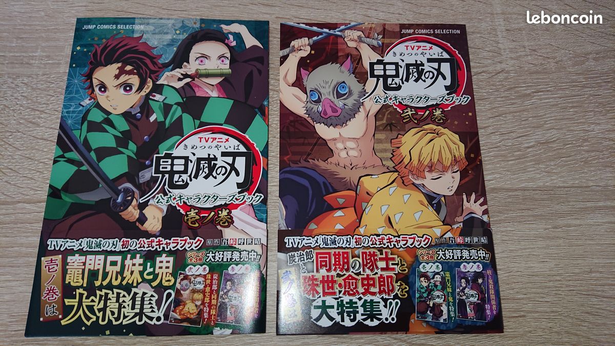 [Lot] Demon Slayer Character Book 1 & 2 - Kimetsu No Yaiba (image 2)