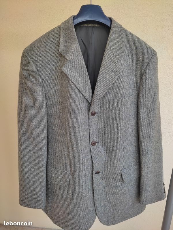 Veste Homme Luc Saint-Alban 100% Laine Taille 54 - Parfait état (image 1)