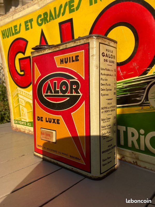 Plaque publicitaire année 1930 d’époque (image 6)