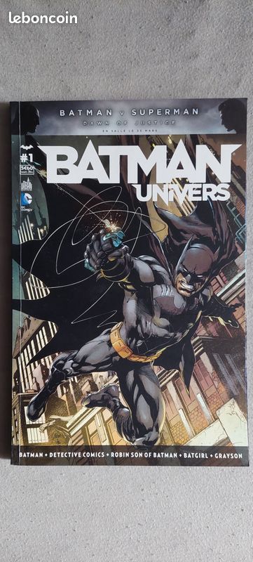 Comics kiosque Batman Univers n°01 (mars 2016) (image 1)