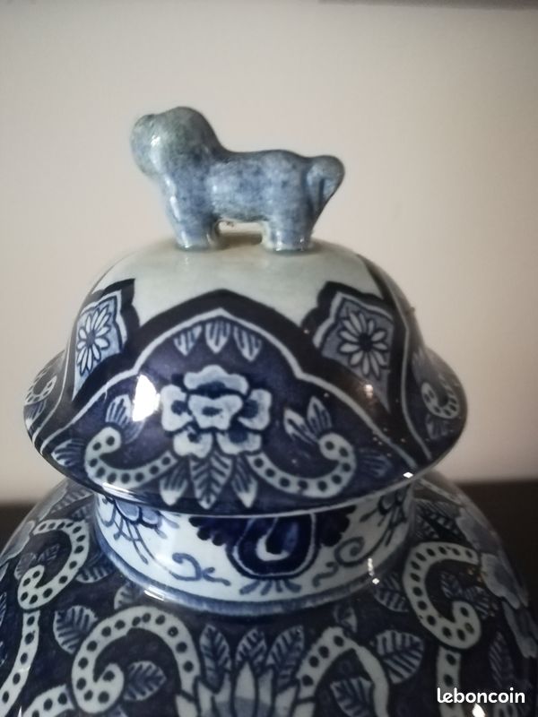 2 Vases DELFT XIX ème siècle (image 4)