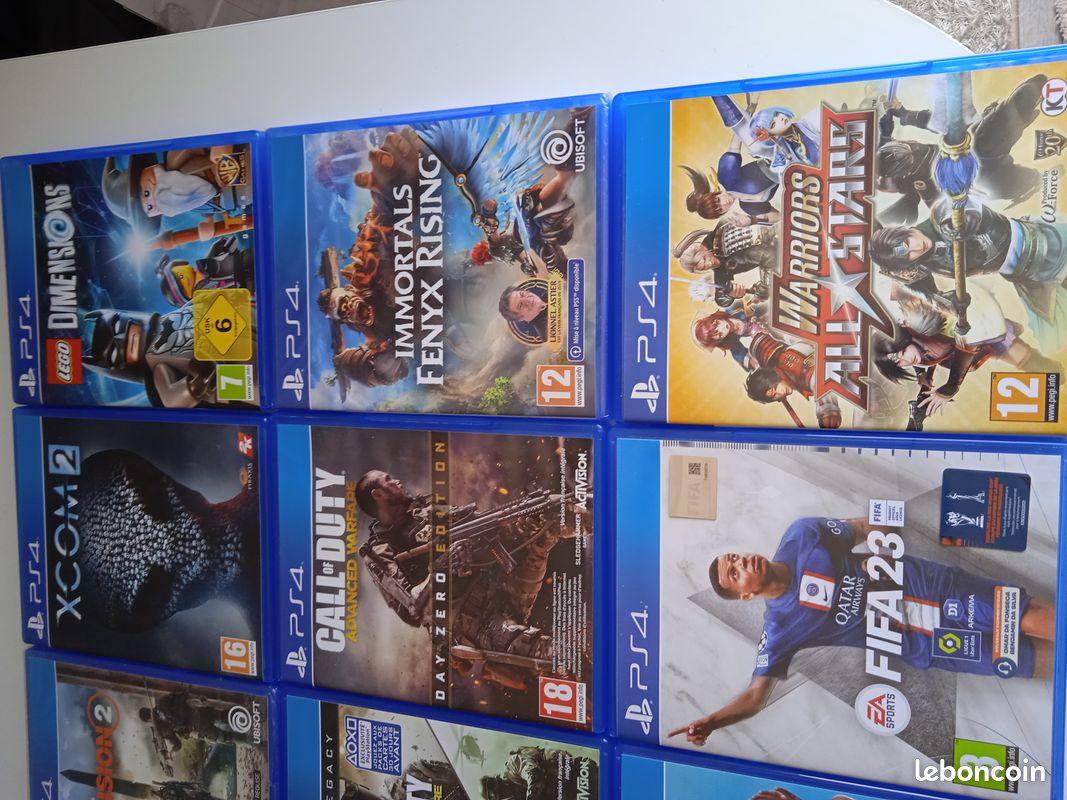 Lot de 17 jeux vidéo PS4 (image 2)