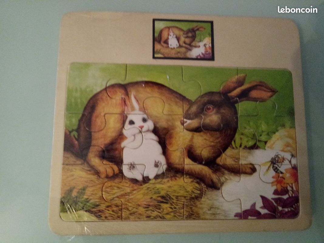 Puzzle en bois (image 1)