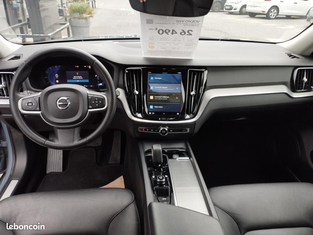 VOLVO V60 B4 Micro-Hybride Diesel - 197 - BVA Geartronic 2018 BREAK Start (image 13)