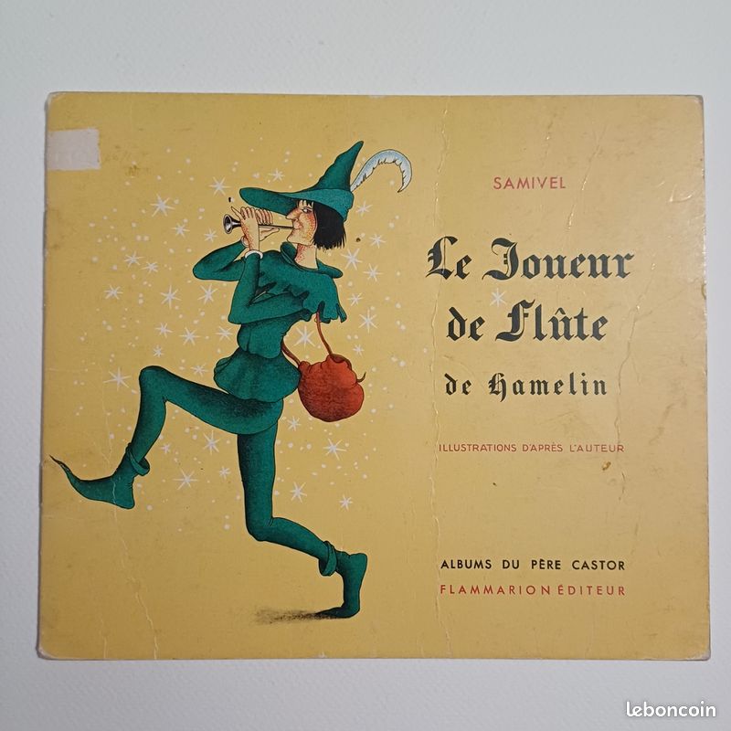 Livre Enfant - LE JOUEUR DE FLÛTE DE HAMELIN (image 1)