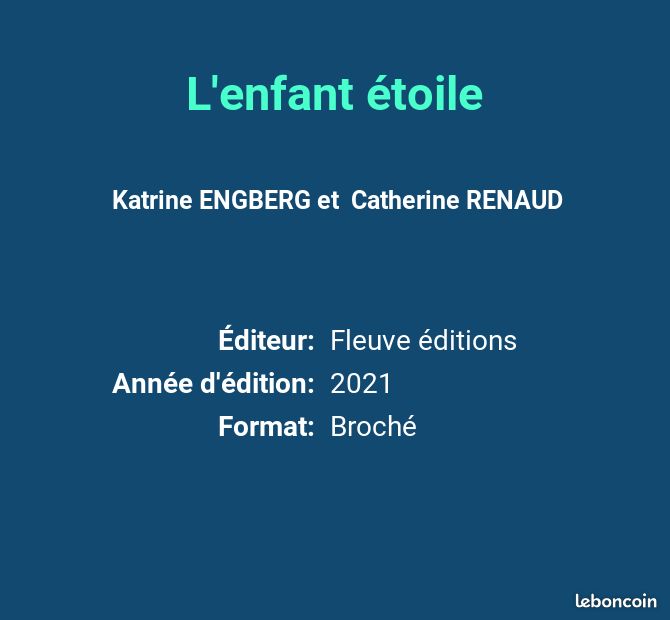 L'enfant étoile - Katrine ENGBERG et Catherine RENAUD (image 2)