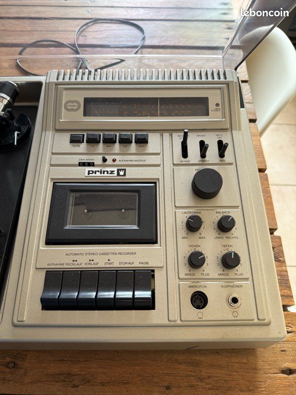 ENSEMBLE CHAINE HIFI Akaï Platine K7 Akai CS-F9 + Tuner AT-K22L AM/FM Vintage EUR 40,00 - FR