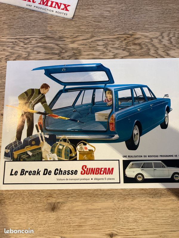Brochure d Epoque sunbeam break (image 1)