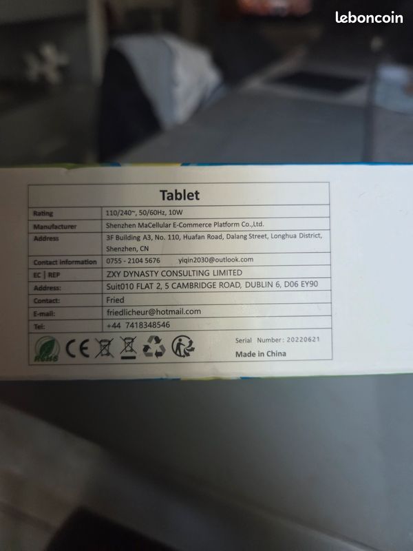 Tablette ouzrs (image 3)