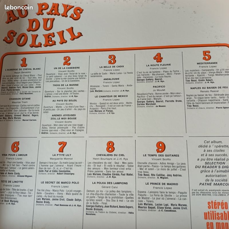 Disques 33 tours : chansons françaises (image 2)