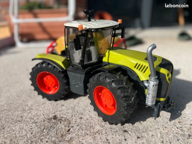Tracteur Agricole Gama Des Années 60/70 – Filoguidé, Tôle, Avec Remorque (occasion)