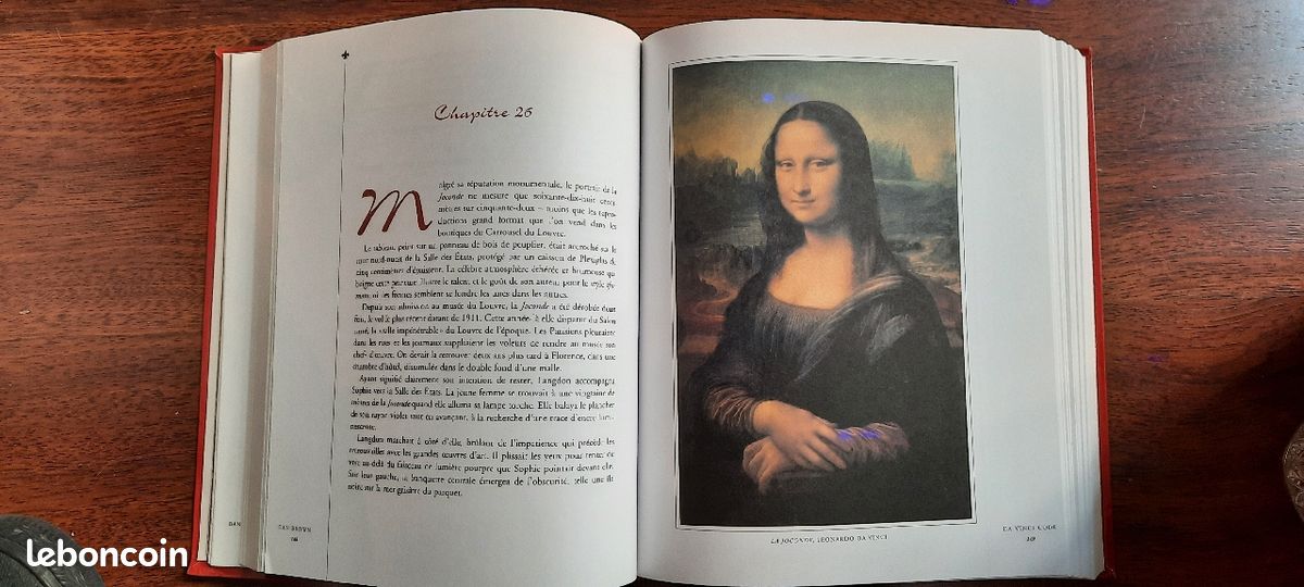 DA VINCI CODE - roman ÉDITION ILLUSTRÉE - neuf (image 4)
