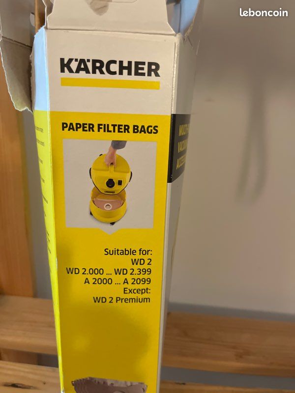 Sac Aspirateur Karcher Wd2 Sac Aspirateur Karcher WD2 X10 Bricolage