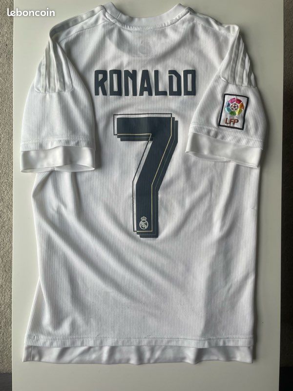 Maillot de foot Real Madrid domicile 2014/15 Ronaldo 7 - Adidas