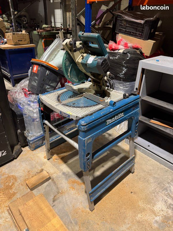 🔧 Scie à onglet radiale MAKITA LF1000 avec table – machine pro (image 1)