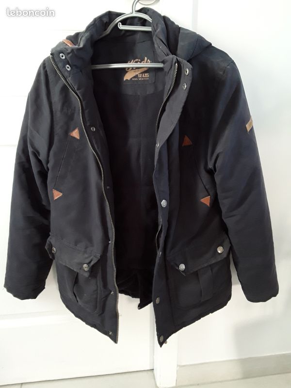Parka bleu marine garçon 12a (image 1)