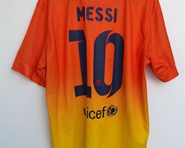 Slim Nouveau Maillot de Foot Barcelone Enfant Domicile 2025/2026