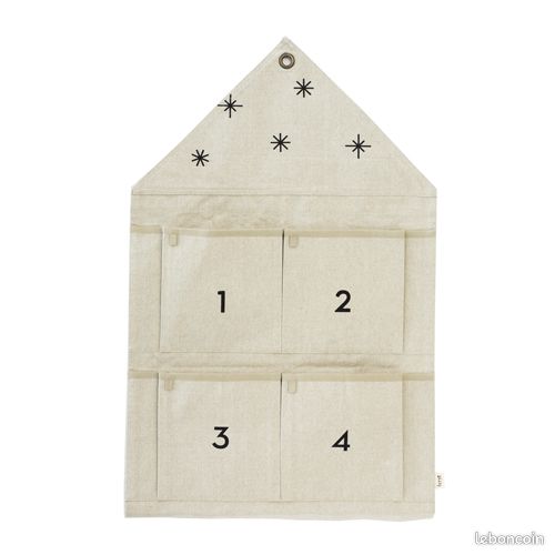 Calendrier de l'Avent - Sable 50 x 82,6 cm Ferm Living (image 1)