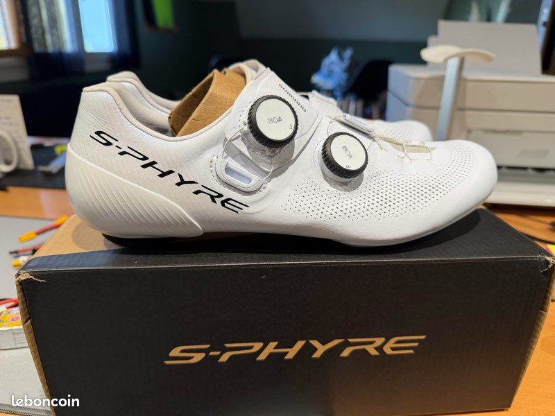 Chaussures de vélo Shimano SH-TR501 - blanc - pour homme - taille 37