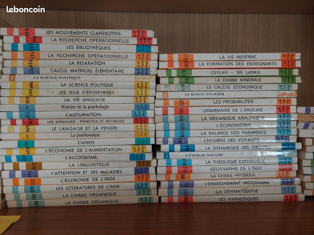 Vide bibliothèque de Que sais je OFFRE SPECIALE 10 livres min (image 7)