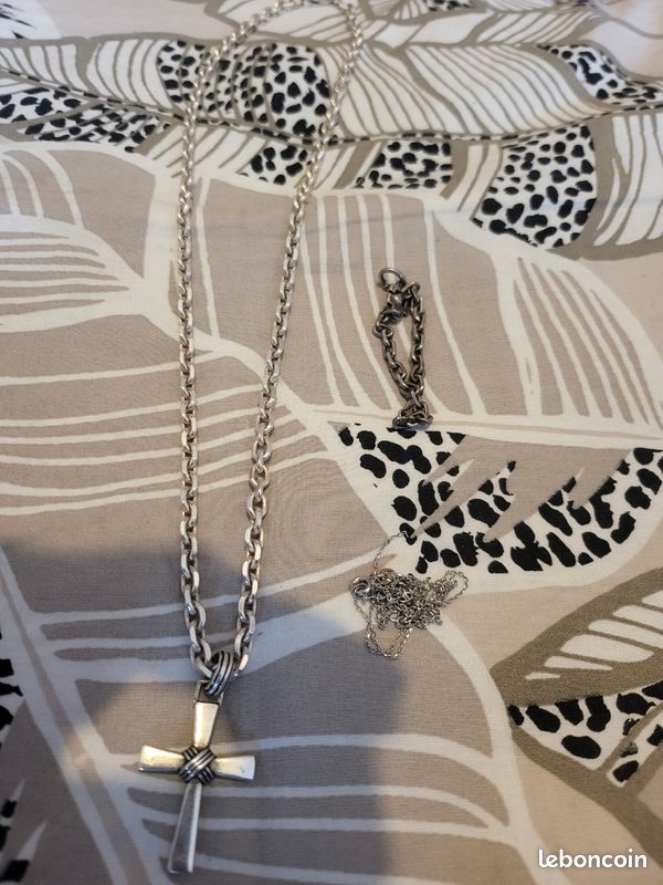 Chaîne En Argent 925 Vintage – Signée, 21,78g, Bijou Ancien Et élégant !