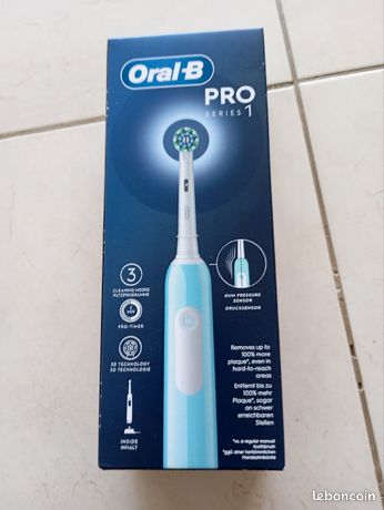 Brosse à Dents électrique Oral-B Pro Series 1 - Bleu, Rechargeable - Neuf Sous Blister