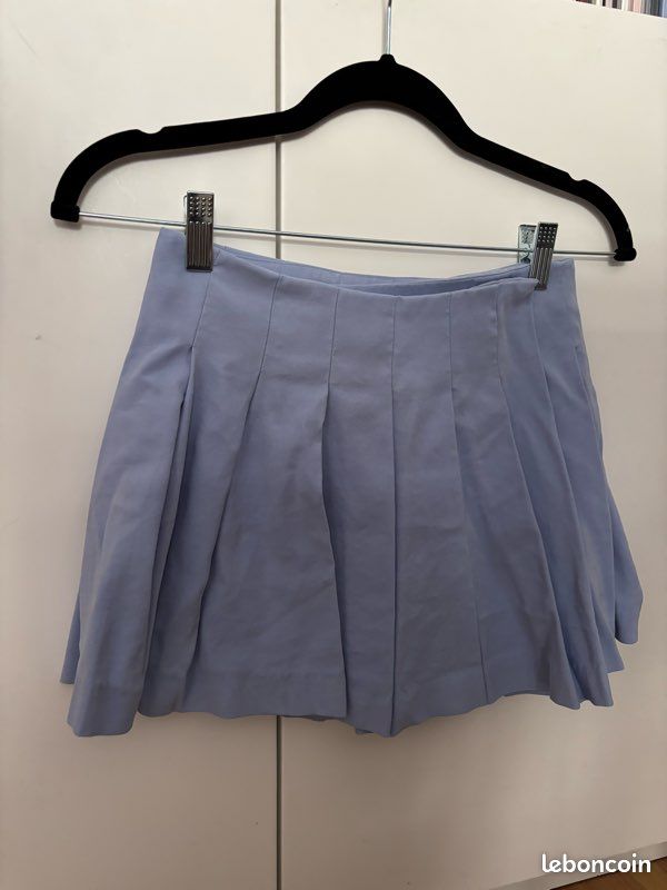 JUPE MIDI PLISSÉE ZW COLLECTION - Marron | Canada