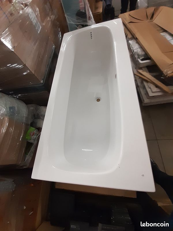 Baignoire droite 180 x 80 IDEAL STANDARD (image 1)