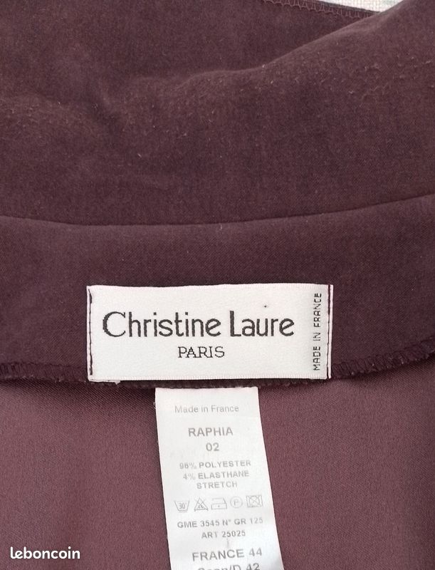 Pantalon Chic Christine Laure Noir Taille 46 - Neuf Sans étiquettes, Coupe Droite, Parfait Pour L'été