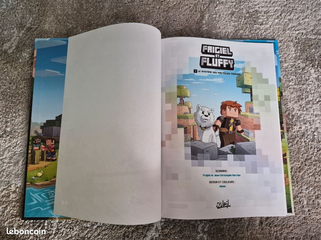 BD Minecraft le mystère des pastèques perdues Frigiel et Fluffy (image 3)
