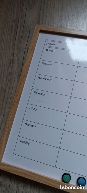 Tableau planning magnétique (image 2)