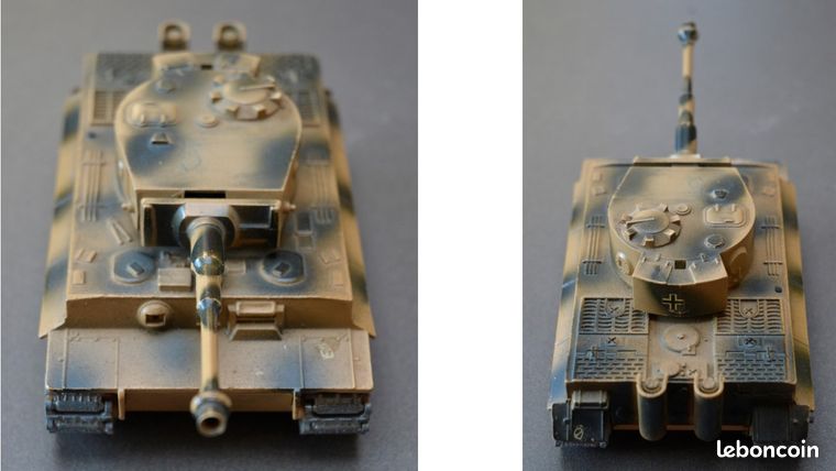 SOLIDO, CHAR ALLEMAND TIGRE I Militaire De 1969' Premiére Version I - Foto 7