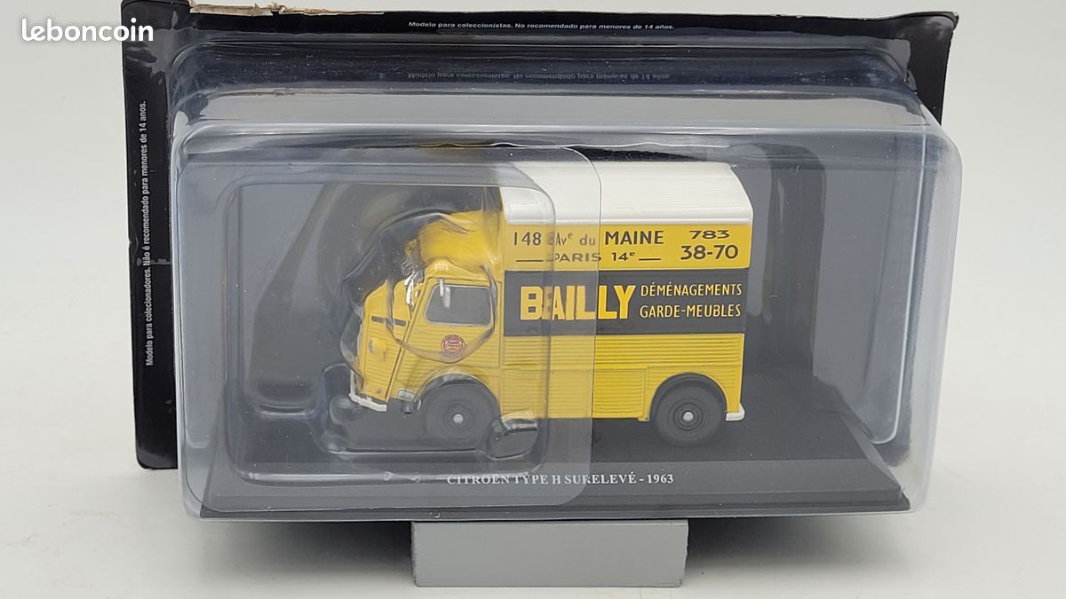 Citroën type H « Zone bleue » « BAILLY » 1963 - Ixo Altaya (image 6)
